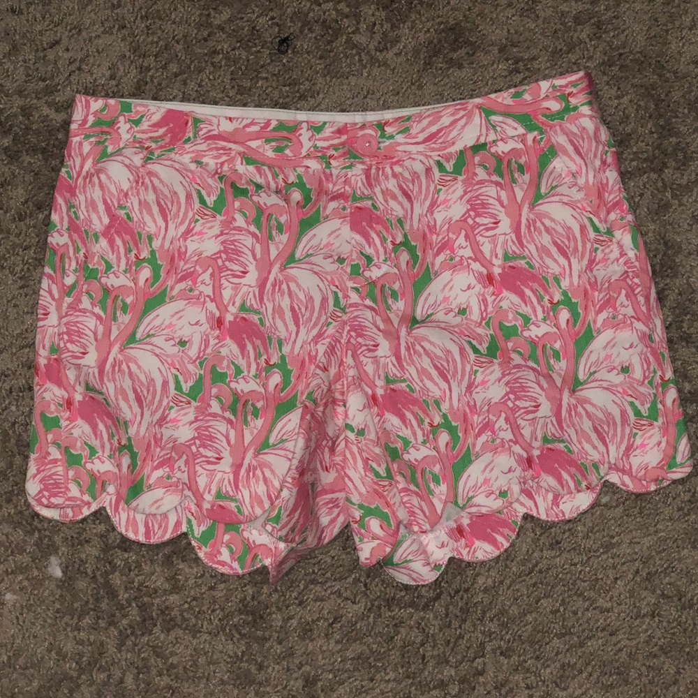 Lilly Pulitzer Buttercup Scallop Short in Palmetto